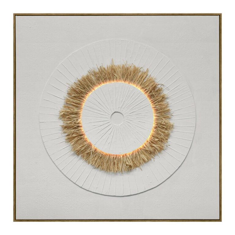 WALL DECORATION 15557D-E WITH LED120X120X3.7