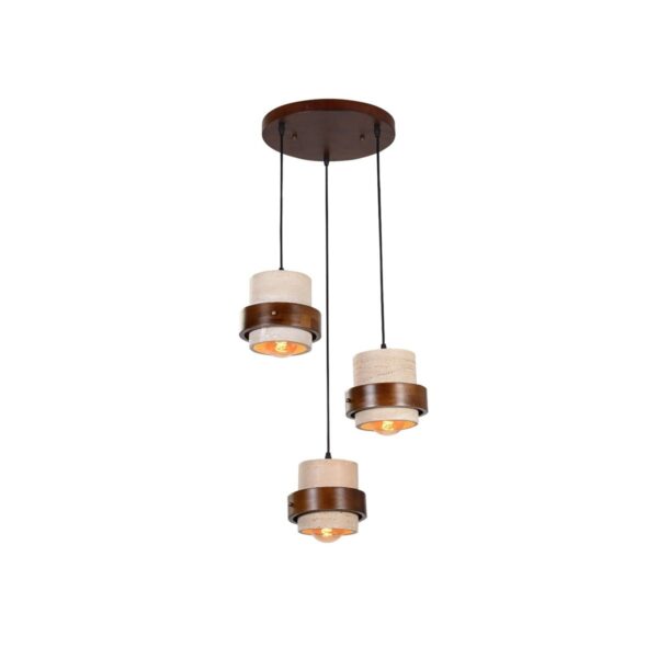 CEILING LAMP TRAVERTINE GH1014  -3R-30Ø