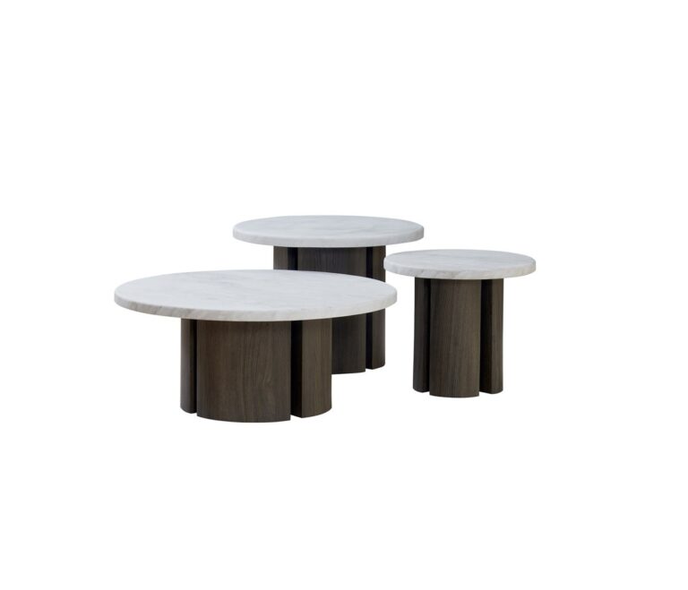 OLIVIA CT3 80X35/60X46/45X40 SOFT WHITE MARBLE TOP