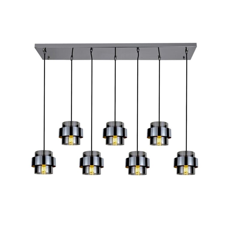 CEILING LAMP QL10621 6030/7 SILVER