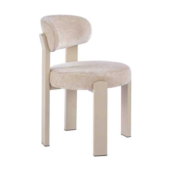 CHAIR MOLY DC-4008 BEIGE - CREAM MTL