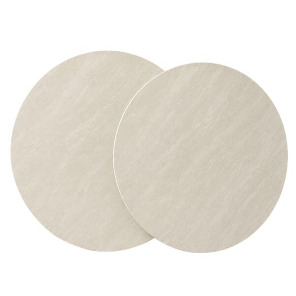 TABLE TOP FOR DOBLO 90/70 ø  CREAM CERAMIC