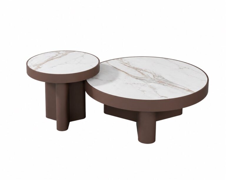 HISAR BROWN CT2 90X37 / 50X45 WHITE/GOLD STONE TOP