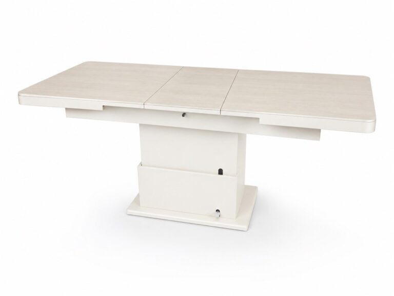 SMART TABLE 133/170X80 BEIGE LEGS BEIGE CERAMIC TOP