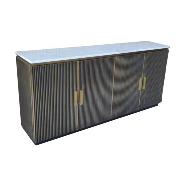 ALLURE BF 180x40x85 + WHITE MARBLE