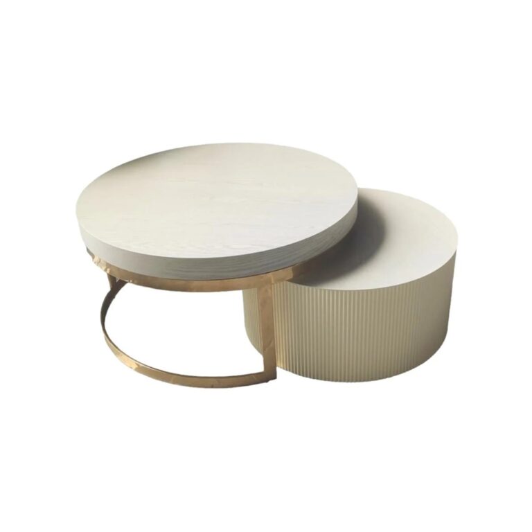 FOX CREAM PLAIN VENEER 90/70 Ø GOLD