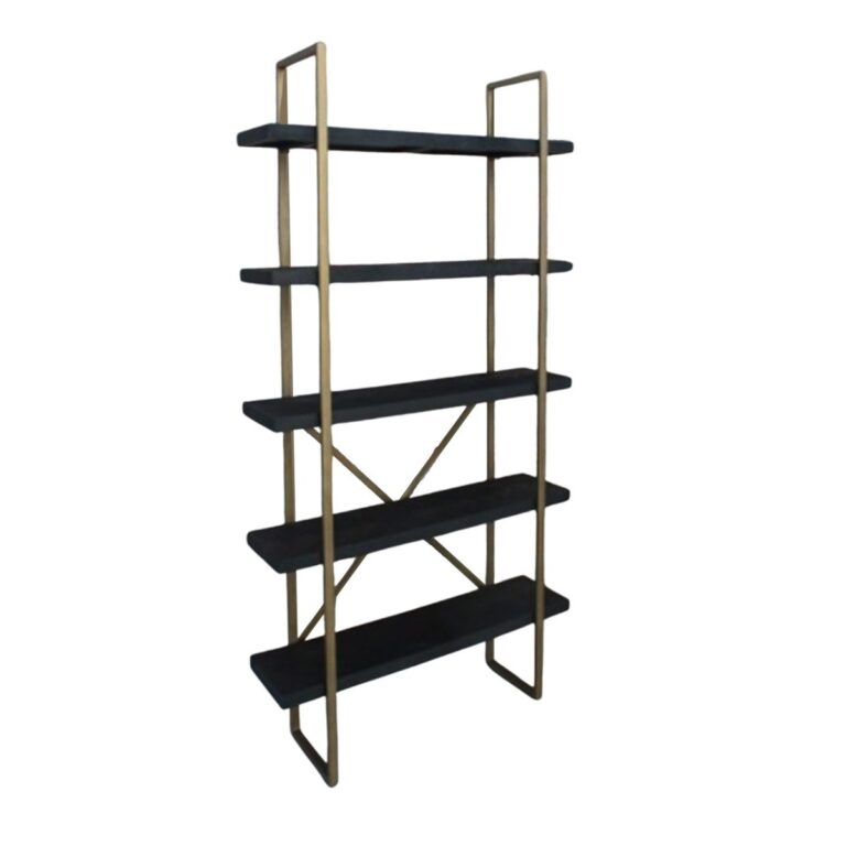 BLOCCI BONITO BOOKSHELF 200X40X150 + ANTIQUE GOLD