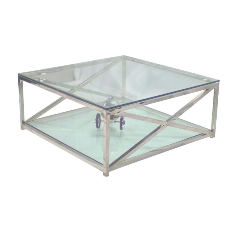 CROSS CTS 100x100 FRAME + GLASS TOP