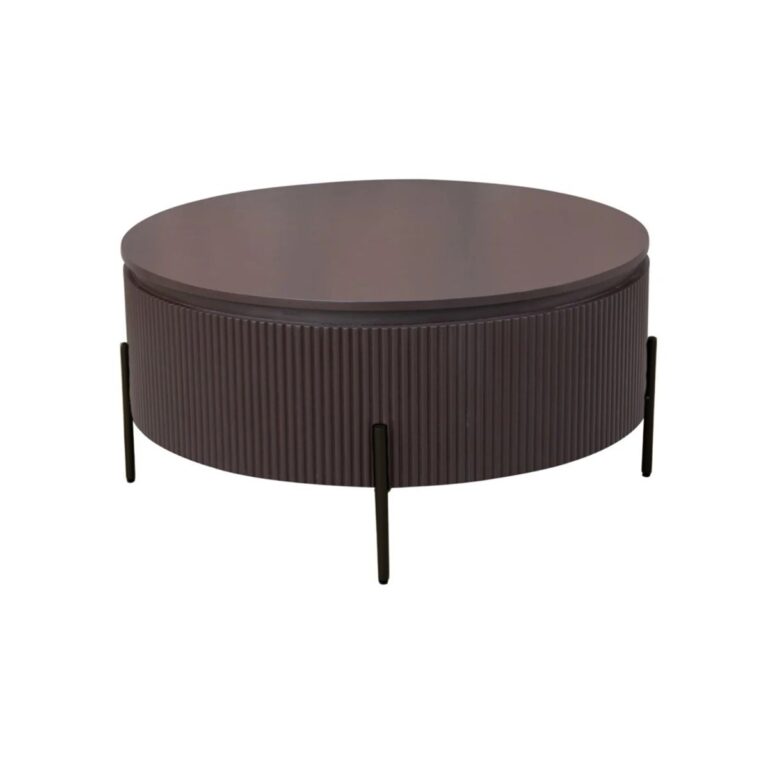 ELIZA CT BLACK 90X90X45 Ø + BROWN