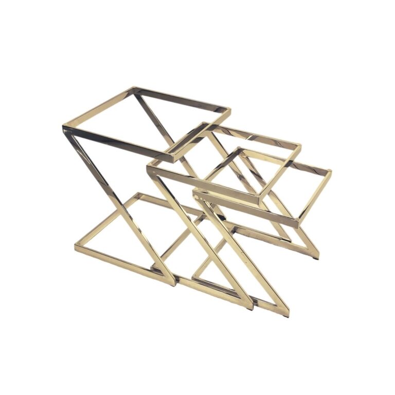 FLORA SET OF 3 TABLES + GOLD