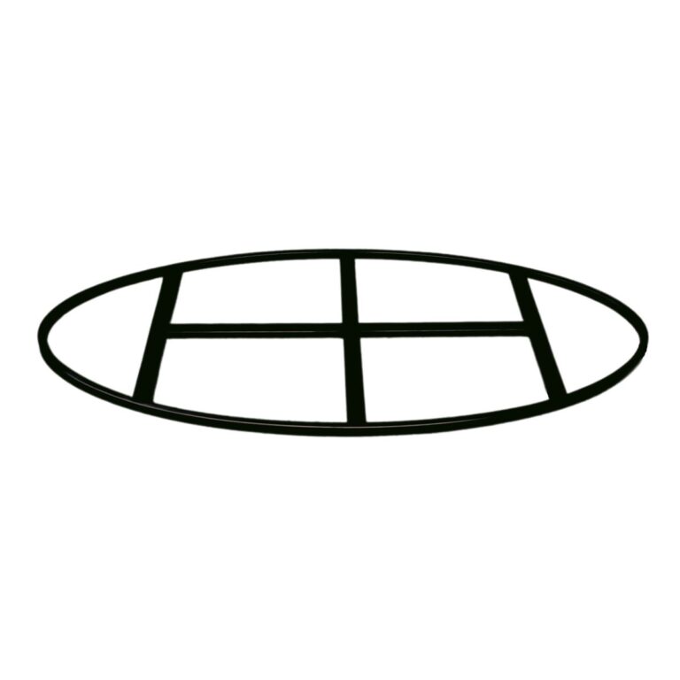 FRAME FOR OCTOPUS OVAL BLACK + 200X110