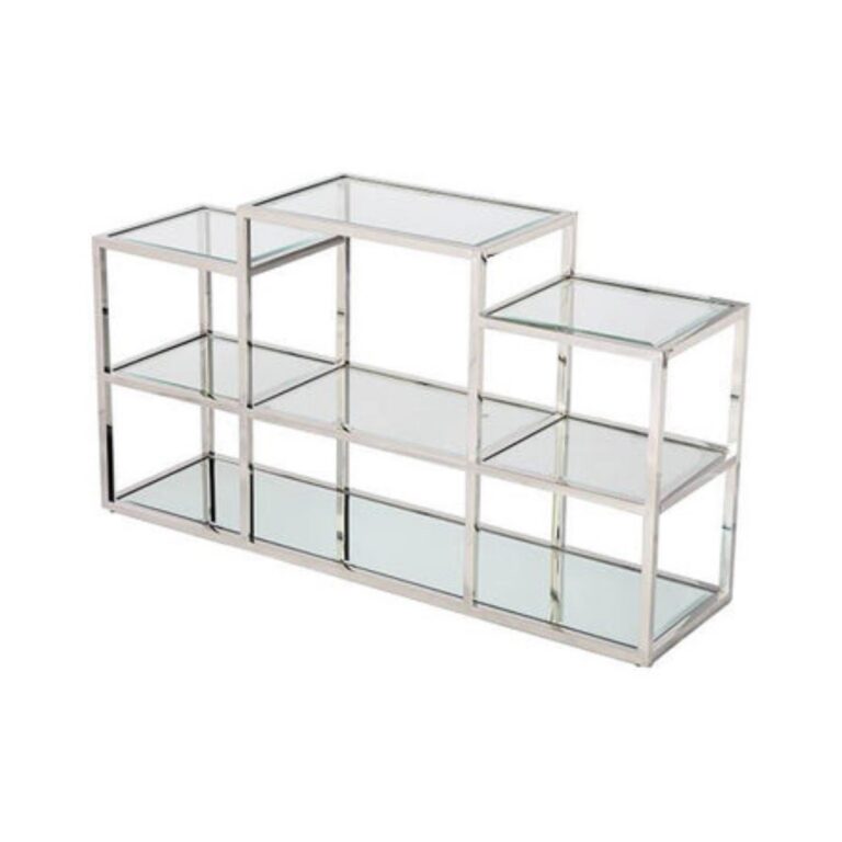 IDOL TTS 160x40x75 FRAME (30x30) + CLEAR GLASS TOP